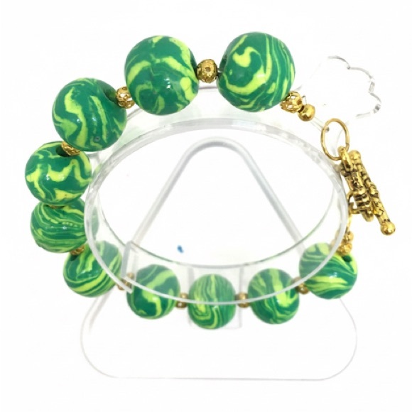 Artisan Polymer Clay Beaded Bracelets | Handmade & Unique - Picture 7 of 11